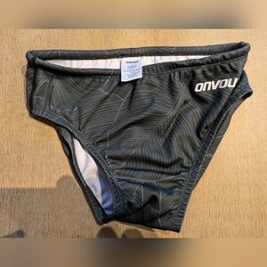 Onvious Forest Green Bathing Suit Brief